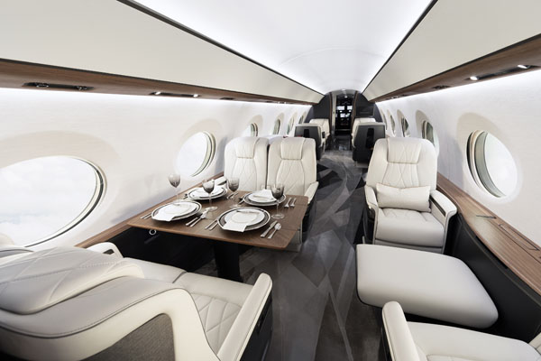 Gulfstream Enhances G700 Cabin Environment