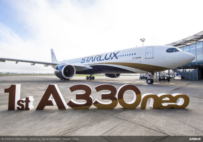STARLUX A330 900 Delivery
