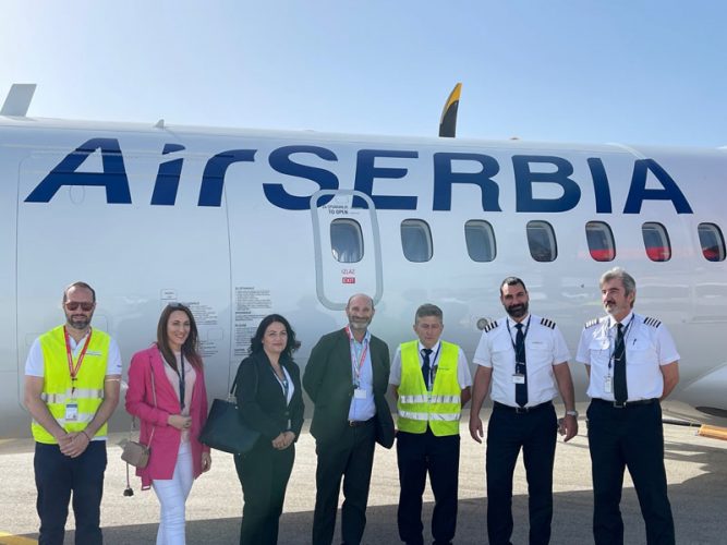 Air Serbia Bari Belgrado