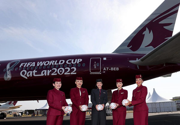 Qatar Airways Farnborough 2022