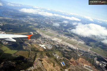 Above SVO - SU - MXP-SVO 23-08-2018