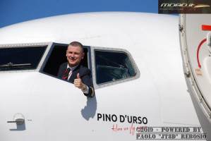 Albastar - presentazione velivolo "Pino d'Urso" - BGY - 05-03-2019