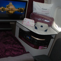 Qatar Airways QSuite MXP 9