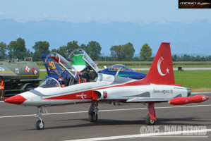 Le Frecce Tricolori festeggiano i 65 anni a Rivolto