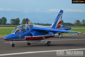 Le Frecce Tricolori festeggiano i 65 anni a Rivolto