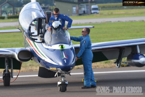 Le Frecce Tricolori festeggiano i 65 anni a Rivolto