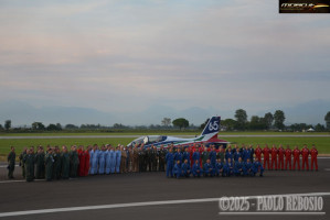 Le Frecce Tricolori festeggiano i 65 anni a Rivolto