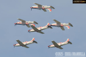 Le Frecce Tricolori festeggiano i 65 anni a Rivolto